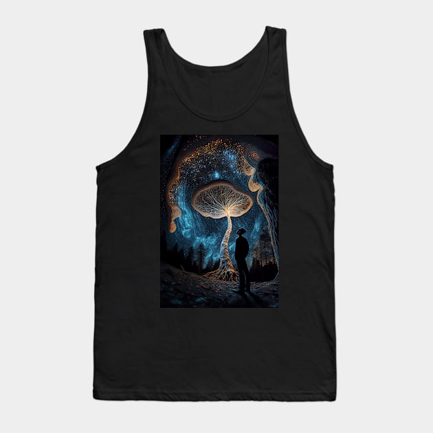 Celestial Mycelium Tank Top by Legendary T-Shirts